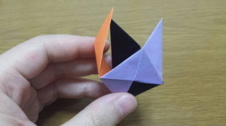 両三角錐の作り方5-1